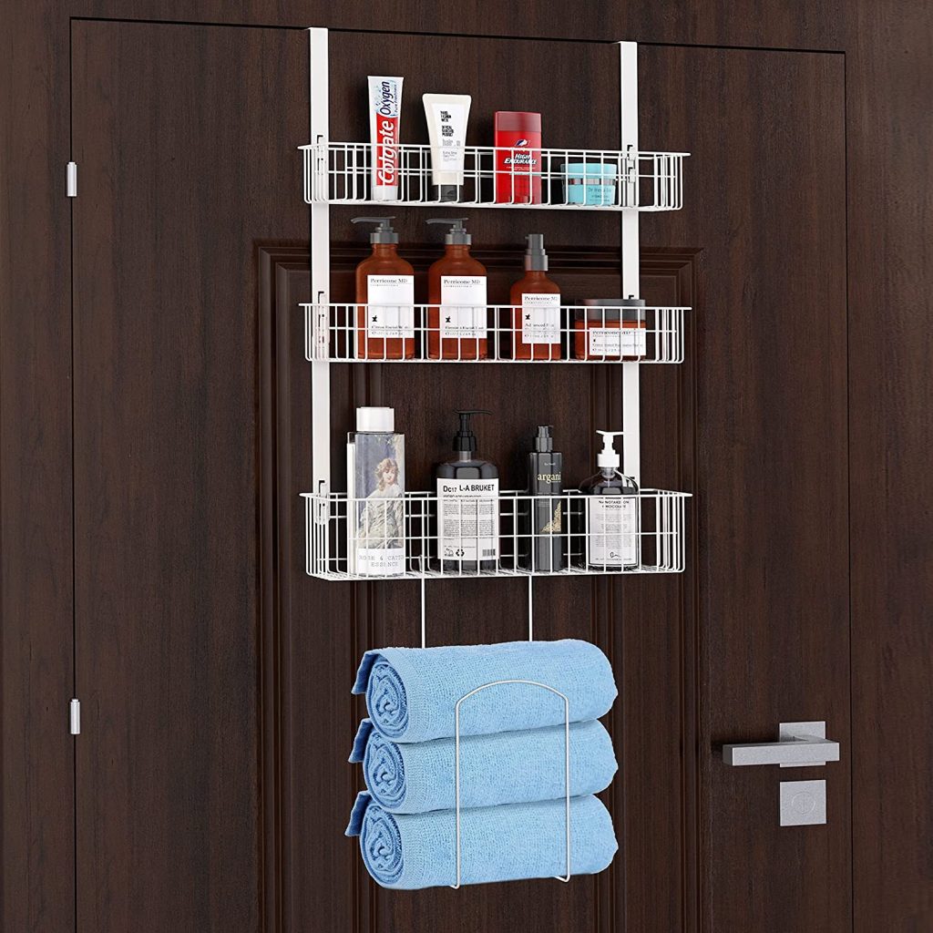 KeFanta Alloy Steel Wire Design Hanging Bathroom Organizer