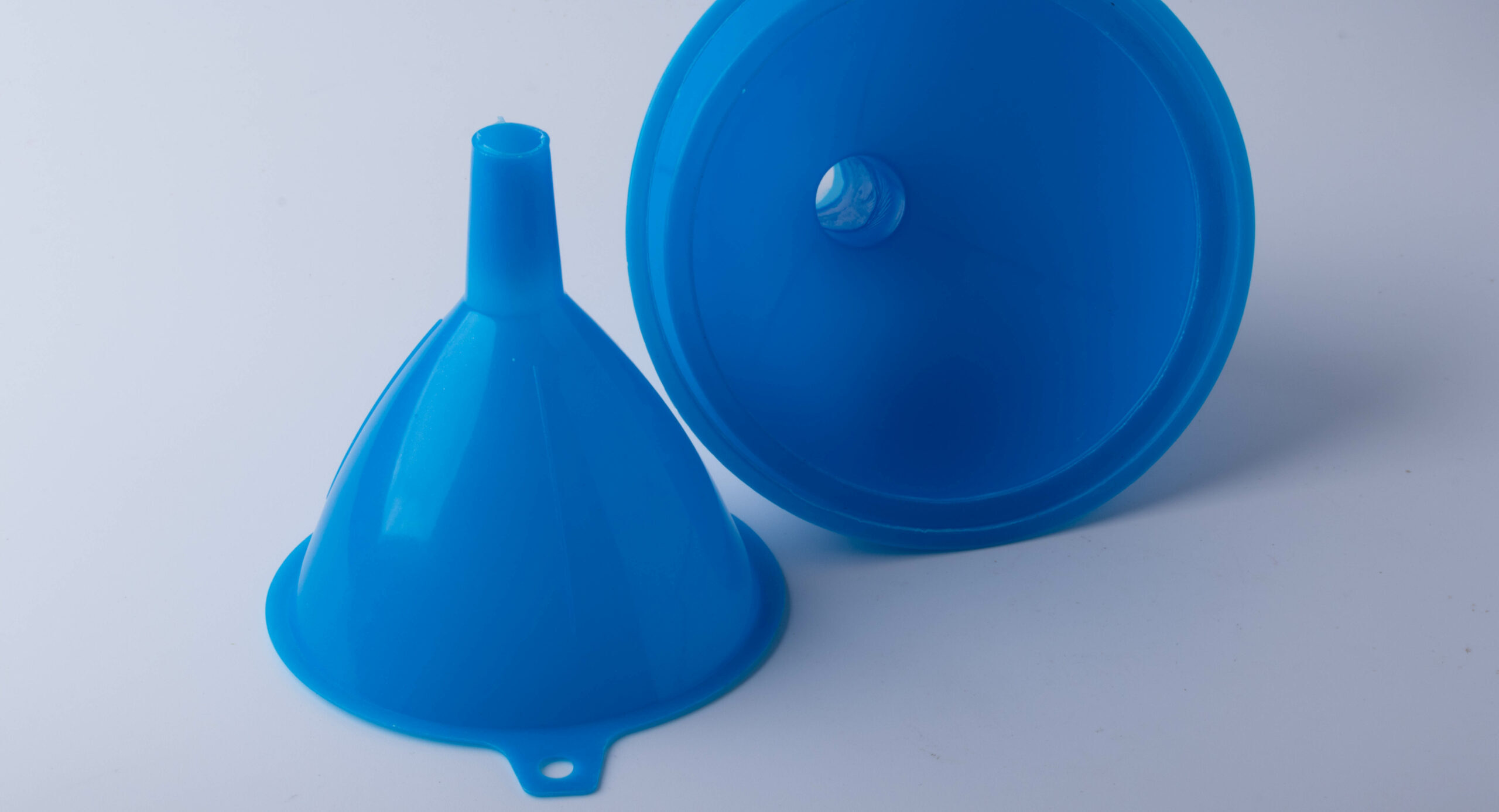 Plastic Funnel Set - Set of 5, Assorted Sizes