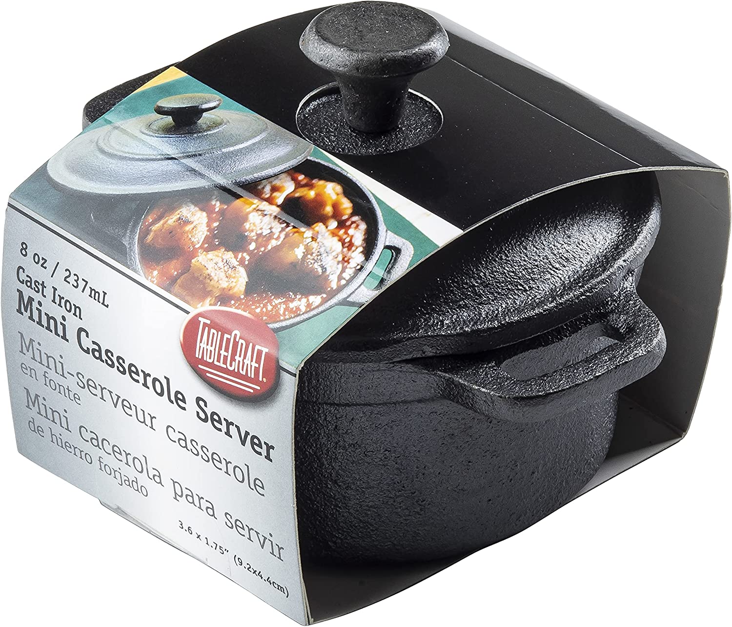 Charcoal Companion Cast Iron Garlic Roaster and Squeezer Set - For Kitchen  or Grill 
