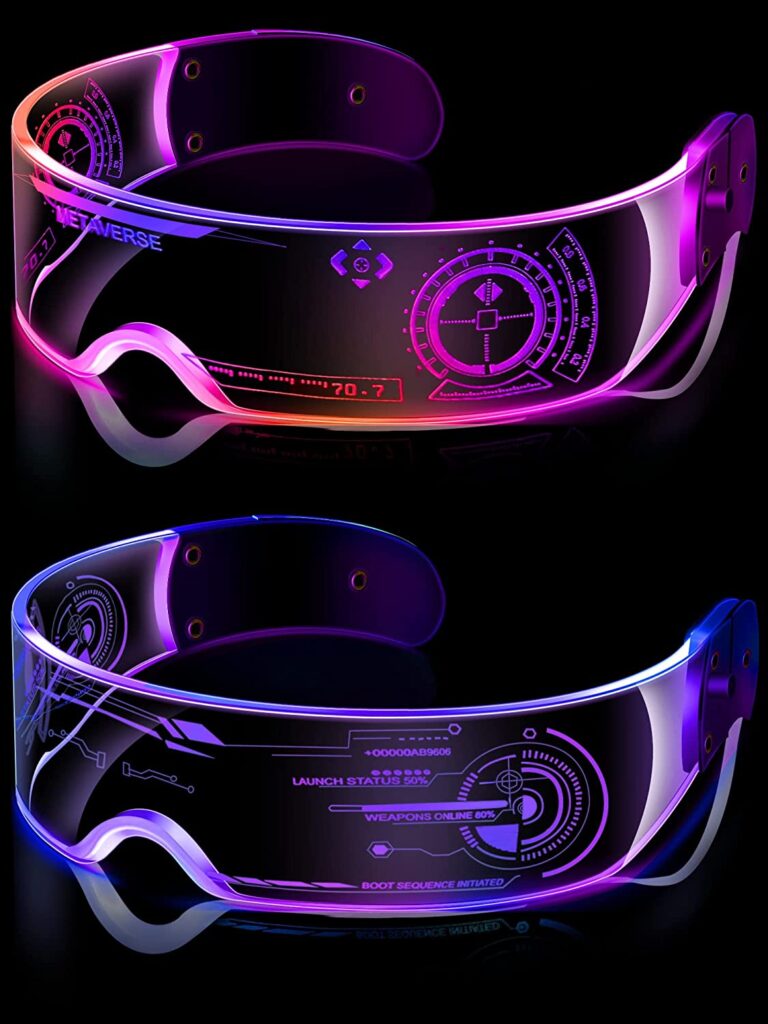 Pinfox Ergonomic Continuous Glow Led Glasses