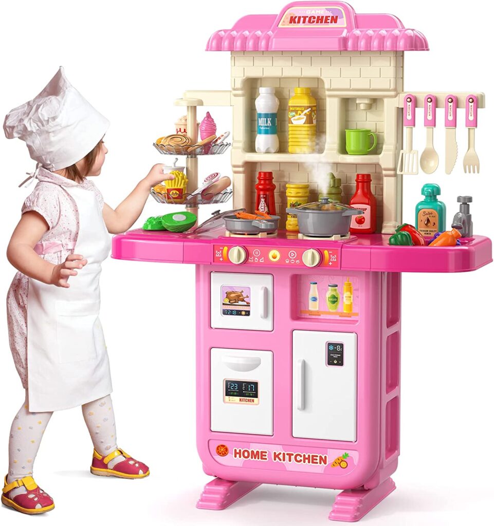 TEMI Children's Interactive Play Kitchen For Kids