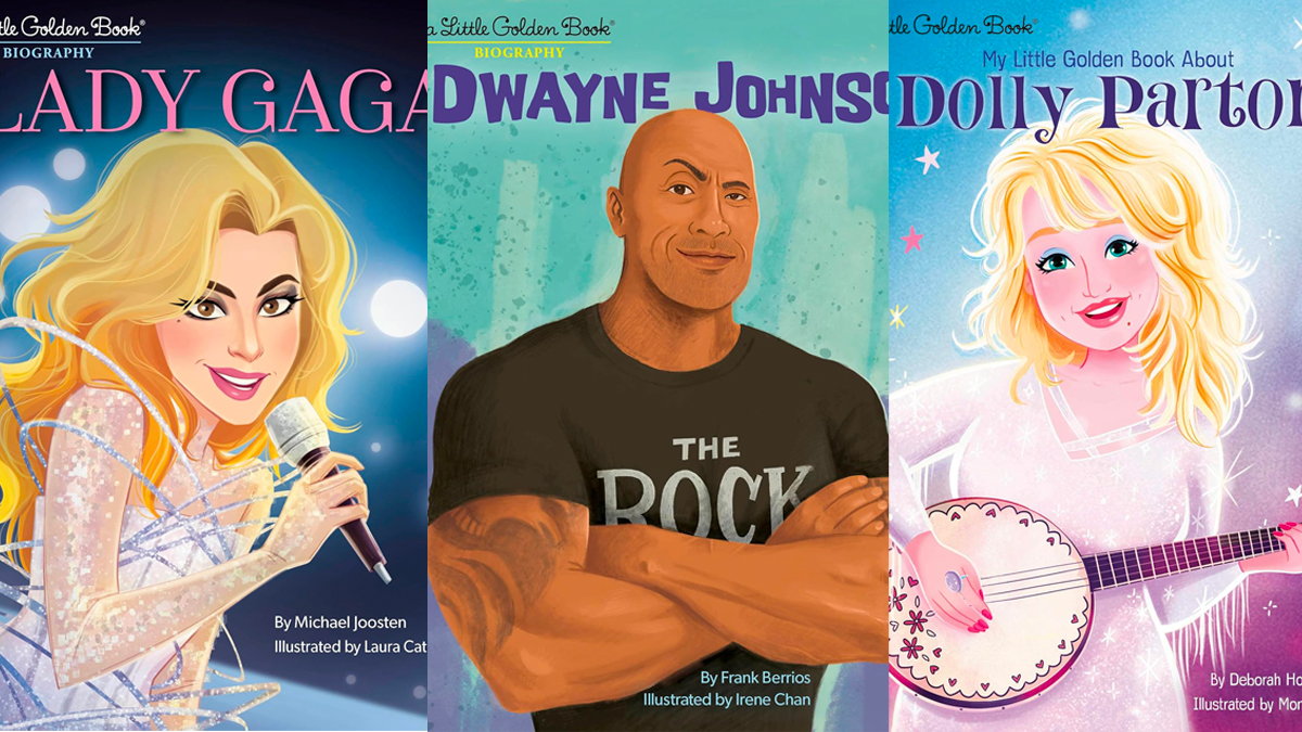 Little Golden Book celebrtiy bios