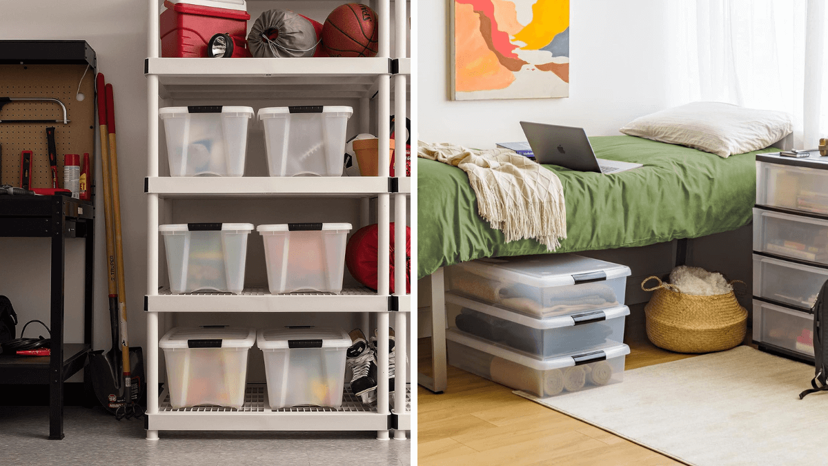 This Amazon storage container sale will get you ready for spring cleaning