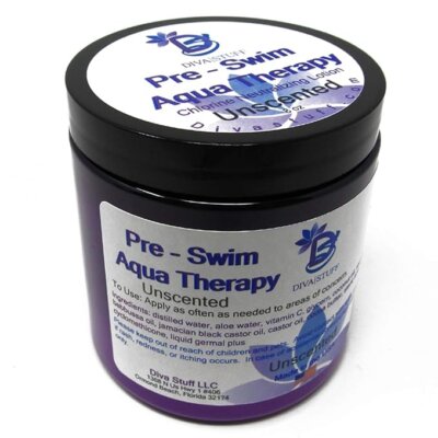 Diva Stuff Pre-Swim Aqua Therapy Chlorine Neutralizing Body Moisturizing Lotion 