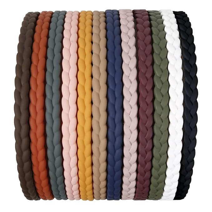 Wovowovo Thin Headbands (12-pack)