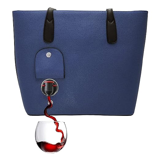 PortoVino Wine Purse with Hidden Spout and Dispenser