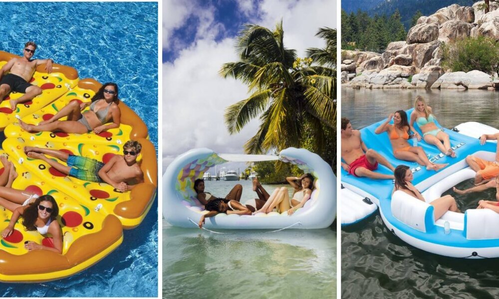 Throw An Epic Pool Party With These Multi-Person Floats