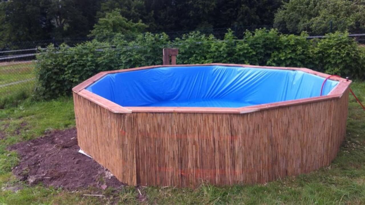 DIY pallet pools are a cheap, easy way to cool off in your yard